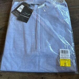 New With Tag Greg Norman Golf Sweater  Merino Wool Large Color LULH  MSRP 125.95